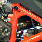 Ducati 848 1098 1198 Carbon Fiber Exhaust Heat Shield